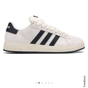 Adidas Grand Court Sneakers - Wonder White and Black
